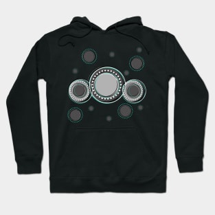 circle abstract Hoodie